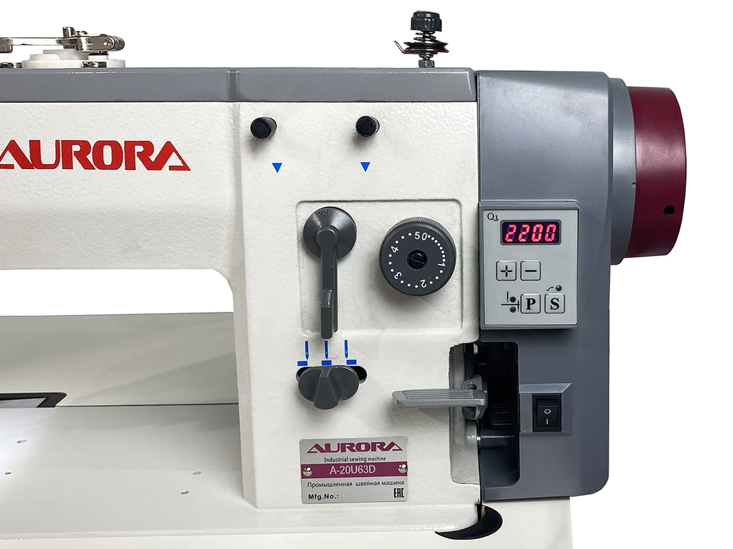 Настольная швейная машина строчки зигзаг Aurora A-20U63D (прямой привод)