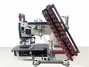 Многоигольная промышленная швейная машина (поясная машина) Aurora A-12064P-D-UT (прямой привод, автоматические функции)