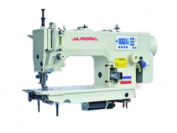 Прямострочная промышленная швейная машина с быстросъемным механизмом нижнего дифференциального продвижения Aurora A-5593N-7
