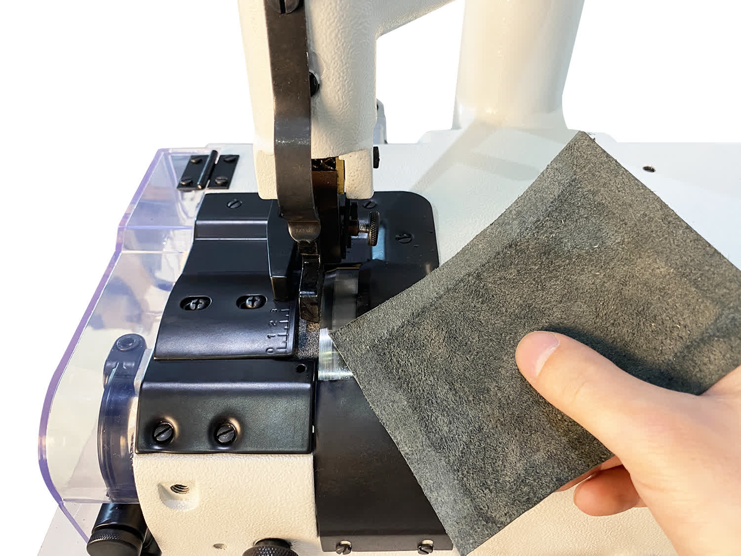 Портативная машина для спуска края кожи Aurora A-802D2 HOME (два сервомотора)