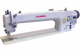 Прямострочная промышленная швейная машина с шагающей лапкой Aurora А-0302-560-D4-CX-L