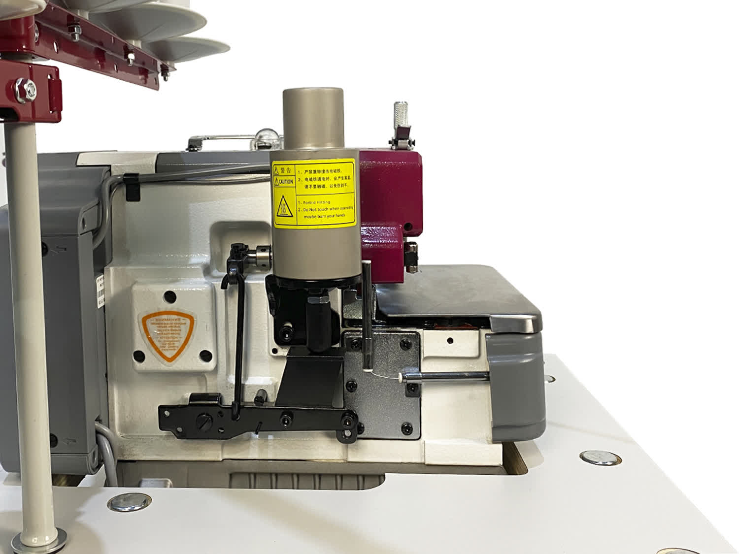 Настольный промышленный 6-ти ниточный оверлок с автоматическим подъемом лапки Aurora E3-6PF Home для легких и средних материалов (прямой привод)