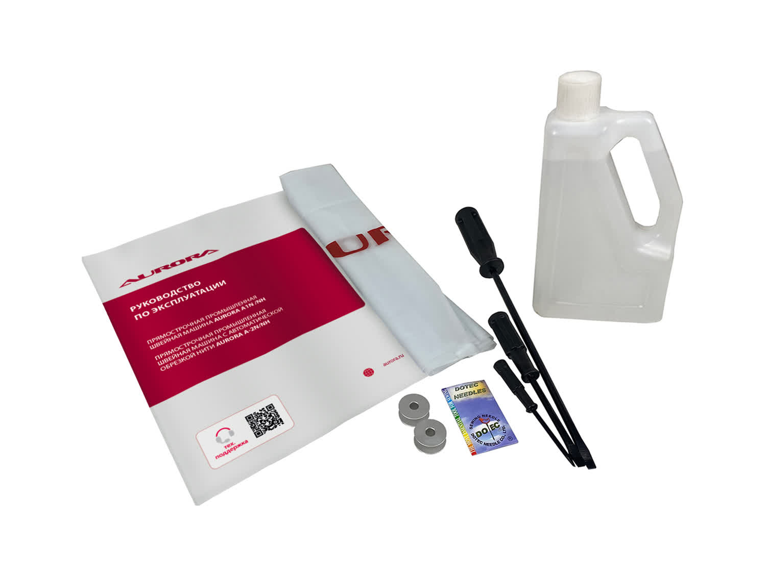 Настольная прямострочная промышленная швейная машина Aurora A-2N Home (автоматическая обрезка нити)