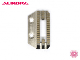 Зубчатая рейка четырёхрядная на прямострочную машину с нижним продвижением (для игольных пластин H26) (тяжёлые материалы) (арт. 150793001 (H26)) Aurora
