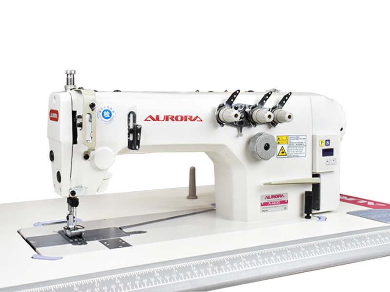 Промышленная швейная машина цепного стежка AURORA A-483D с прямым приводом
