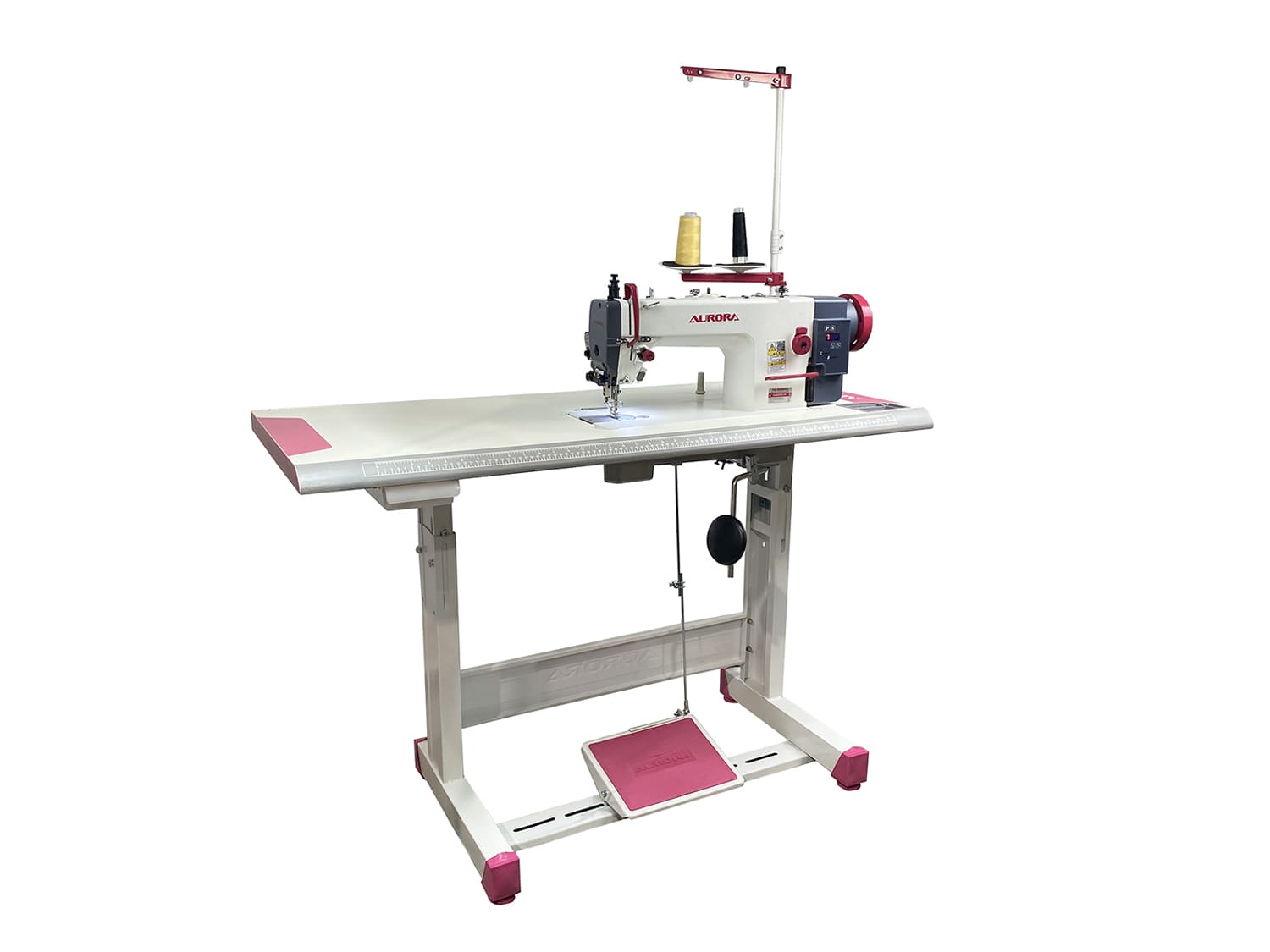 Прямострочная промышленная швейная машина с шагающей лапкой AURORA A-0302DE-CX (прямой привод)