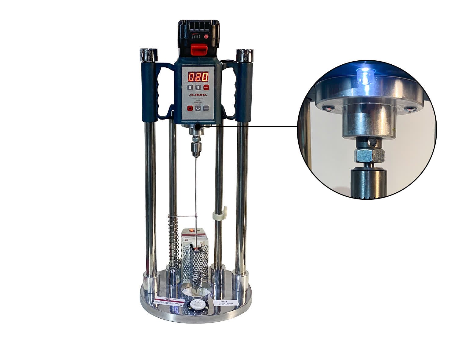 Аккумуляторный cпекатель (дырокол) с электронагревом - устройство для разметки настила Aurora CDH-A