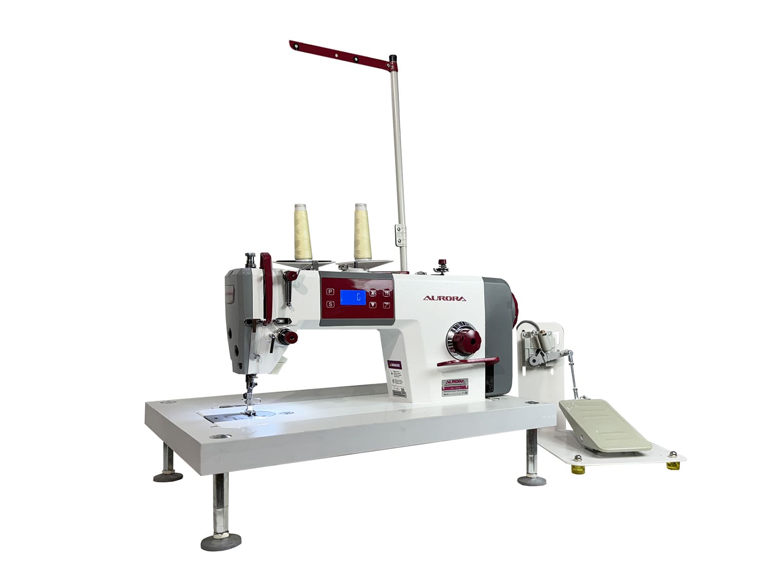 Настольная прямострочная промышленная швейная машина Aurora A-1N Home