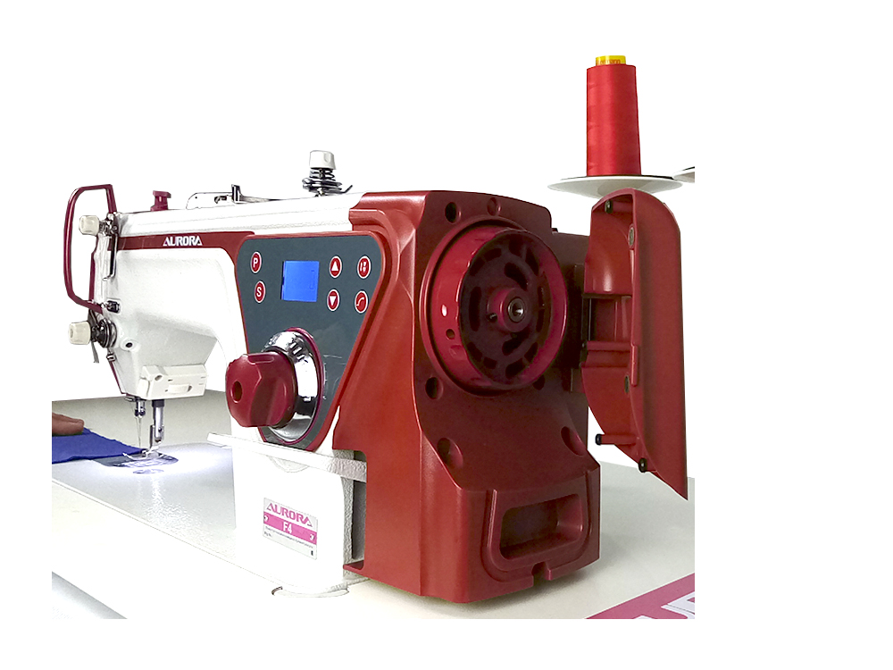 Промышленная прямострочная швейная машина Aurora F4 с позиционером иглы