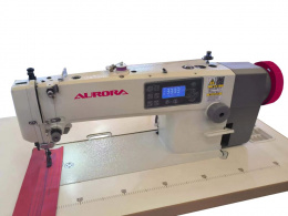 Прямострочная промышленная швейная машина с тройным продвижением Aurora А-797-D3 (автоматические функции, увеличенный вылет рукава)