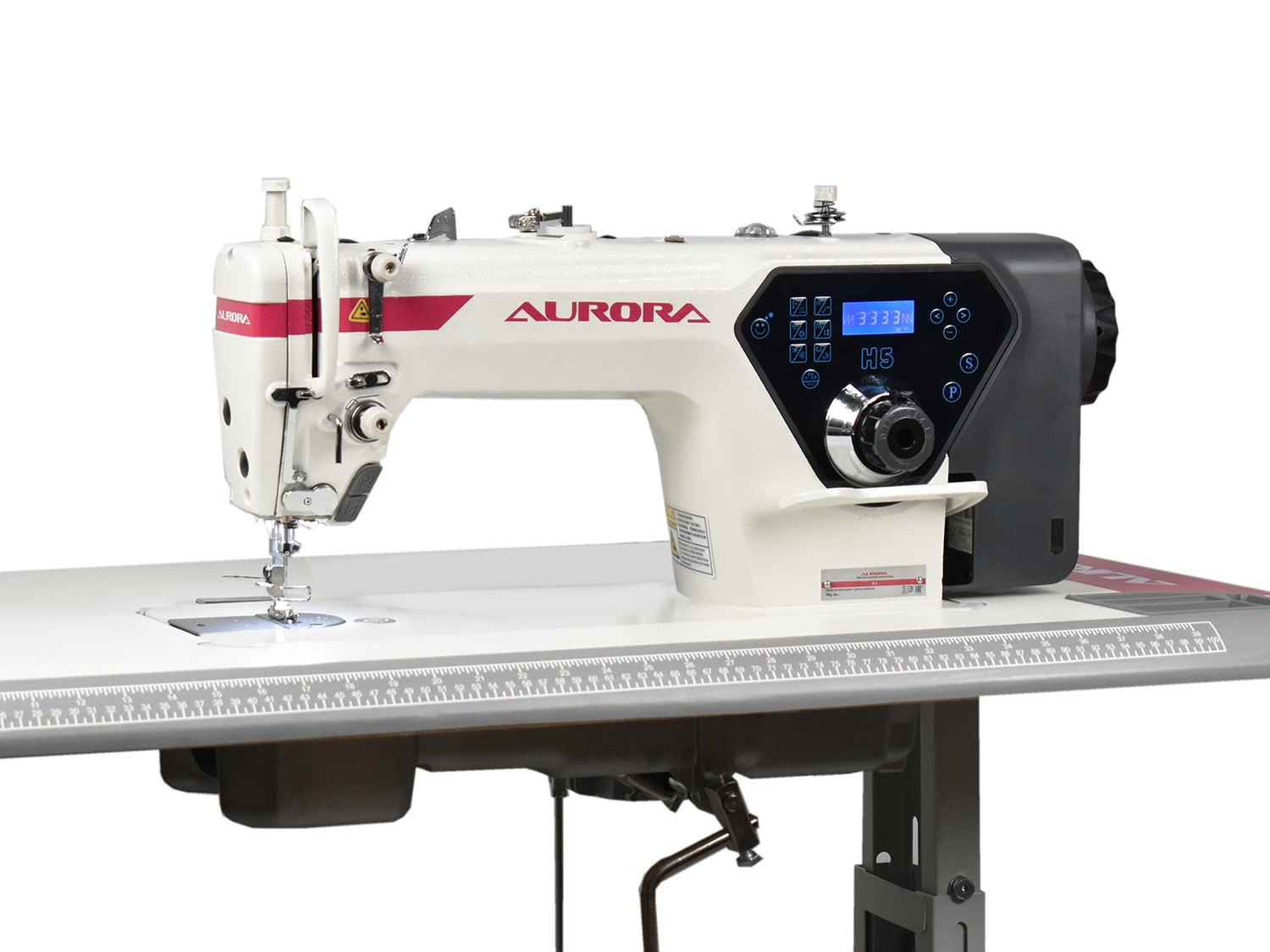 Прямострочная промышленная швейная машина с автоматикой Aurora H5