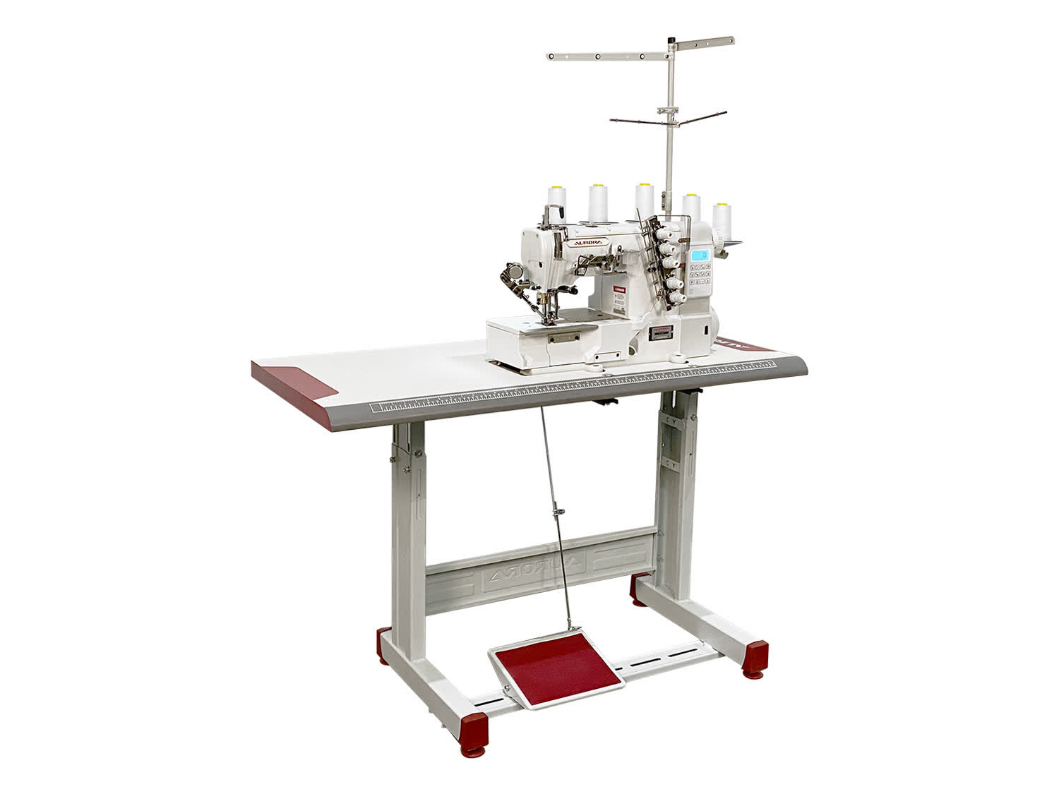 Плоскошовная (распошивальная) машина Aurora A-15S (прямой привод, автоматические функции)