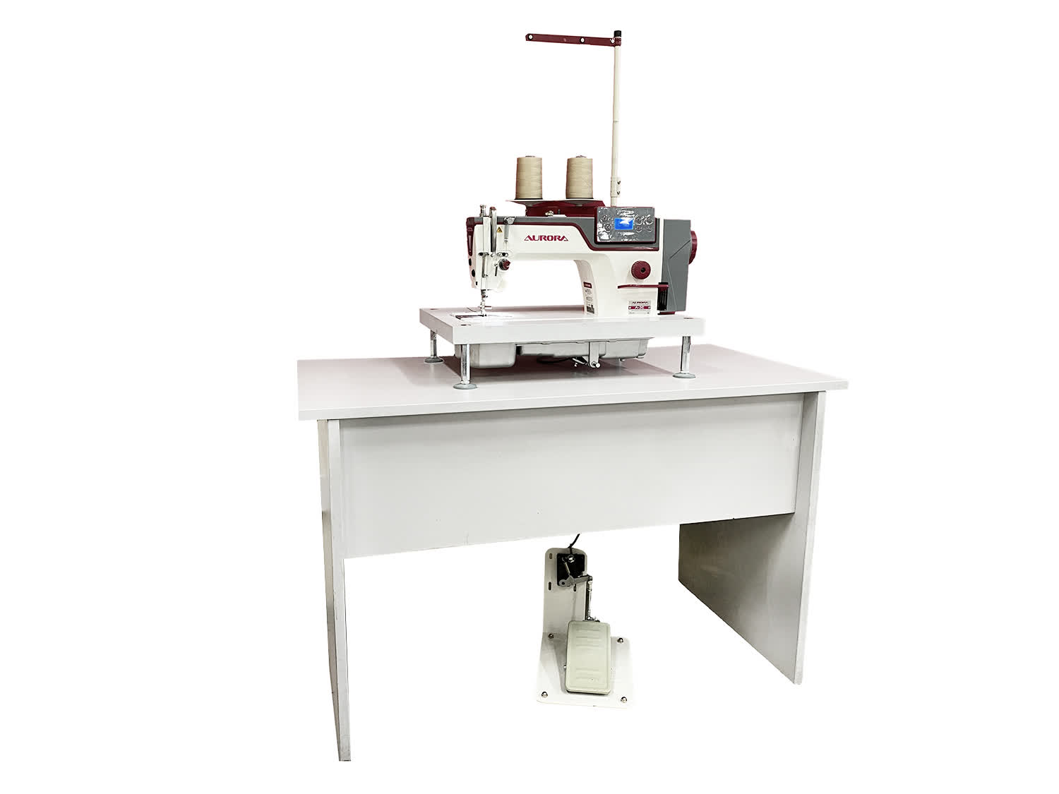 Настольная прямострочная промышленная швейная машина Aurora A-3E Home