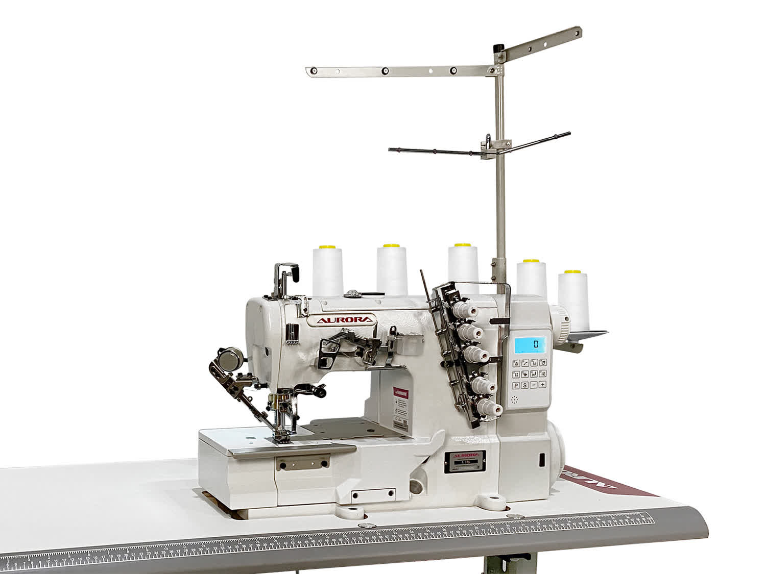 Плоскошовная (распошивальная) машина Aurora A-15S (прямой привод, автоматические функции)