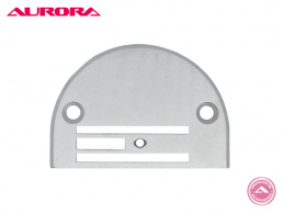 Игольная пластина трёхрядная на прямострочную машину с нижним продвижением (для рейки 11Т) (средние-тяжёлые материалы) (арт. B26) Aurora