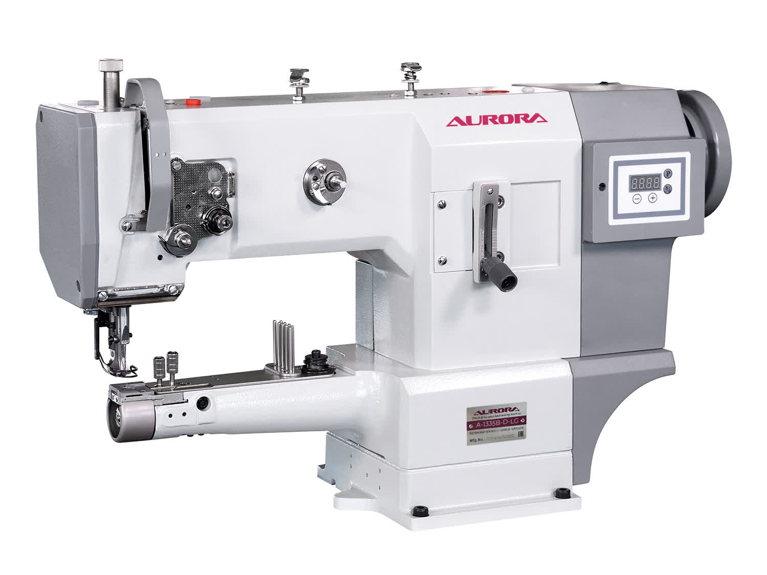 Рукавная швейная машина для окантовки Aurora А-1335B-D-LG  (прямой привод, увеличенный челнок)
