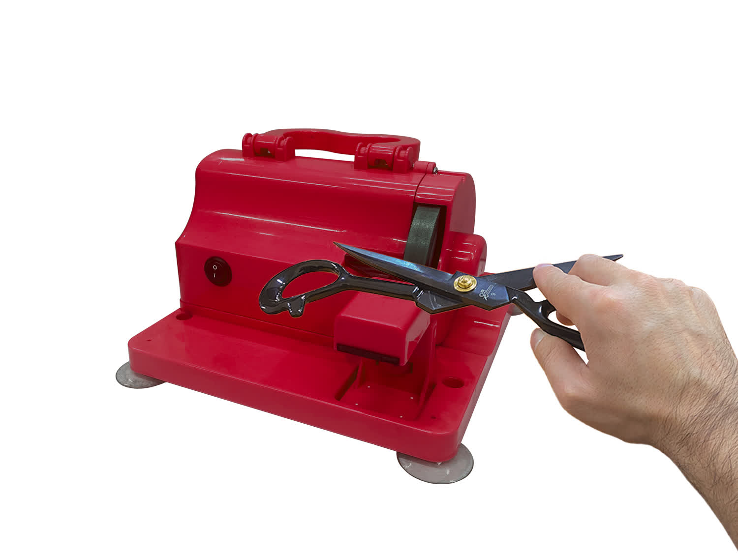 Станок для заточки ножниц, ножей и инструмента Aurora A-006 (красный)