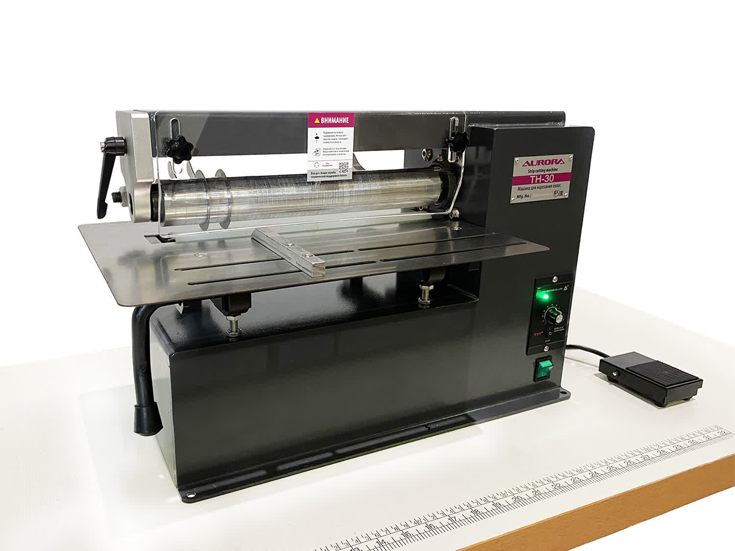 Машина для нарезания полос из кожи Aurora TH-30