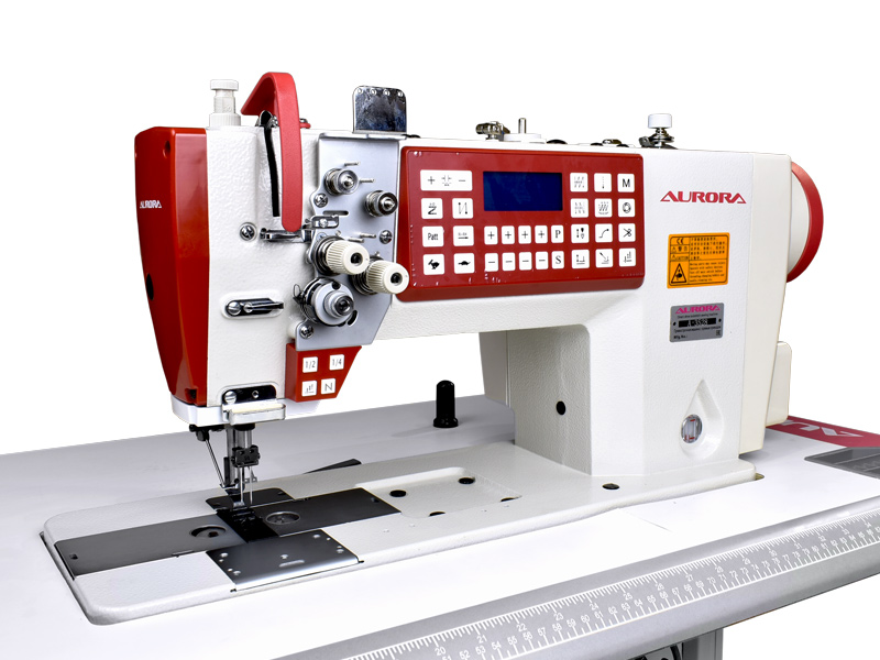 Двухигольная промышленная швейная машина Aurora A-3528 (Дизайнерские строчки)