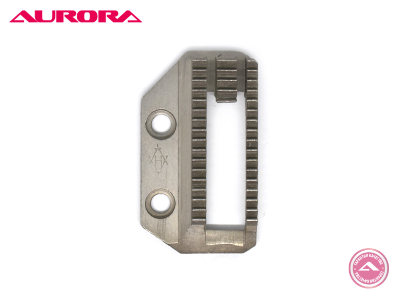 Зубчатая рейка трёхрядная на прямострочную машину с нижним продвижением (для пластины B26) (средние-тяжёлые материалы) (арт. 11Т) Aurora
