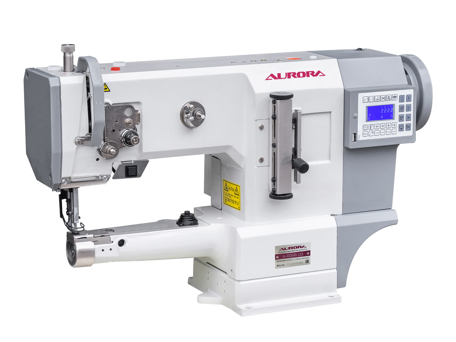 Рукавная швейная машина Aurora A-1335B-D3 (Автоматические функции, увеличенный челнок)