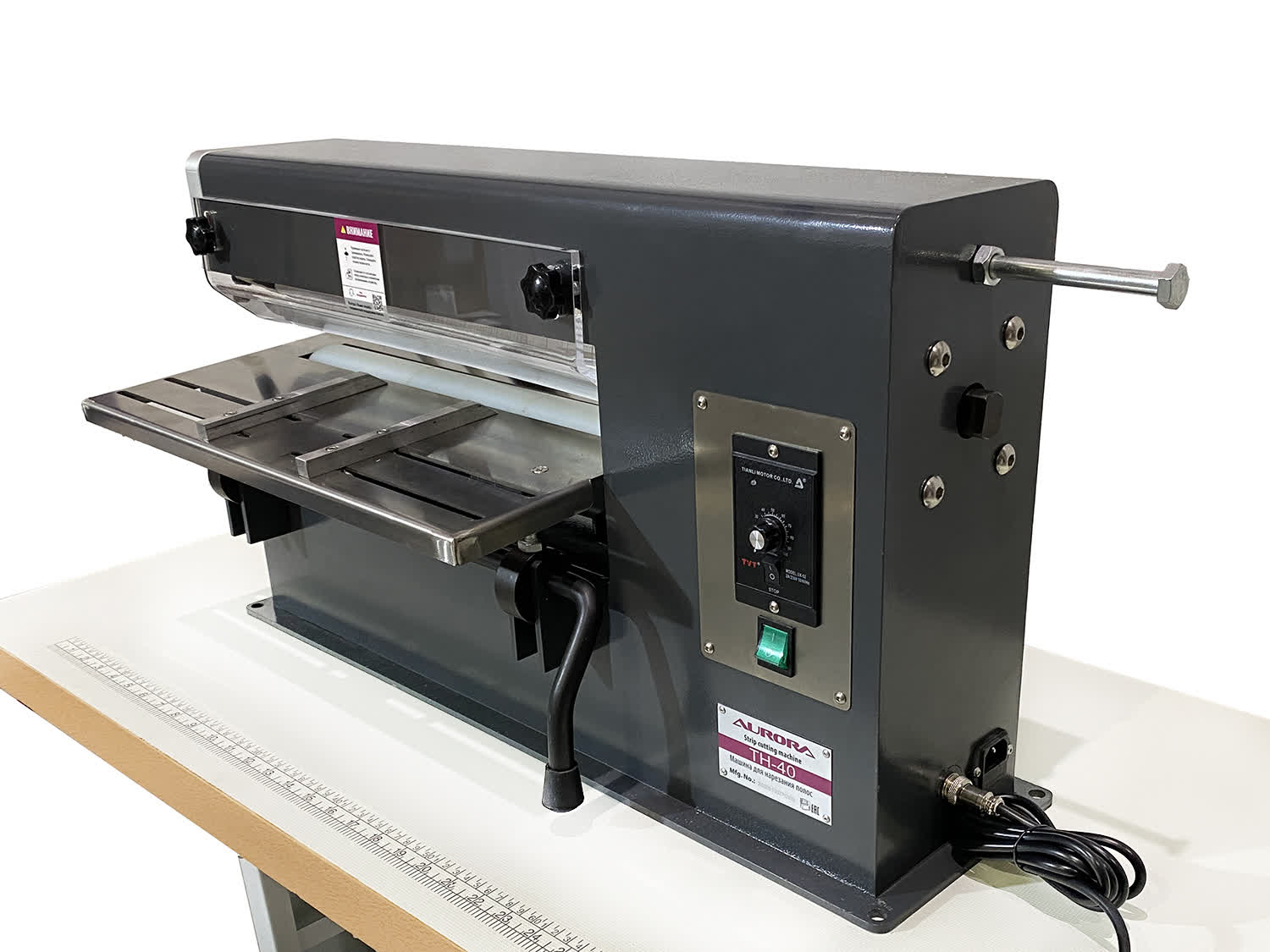 Машина для нарезания полос из кожи Aurora TH-40