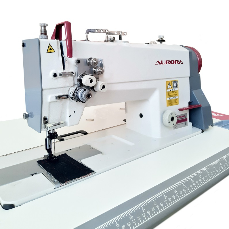 Двухигольная промышленная швейная машина AURORA A-842-05