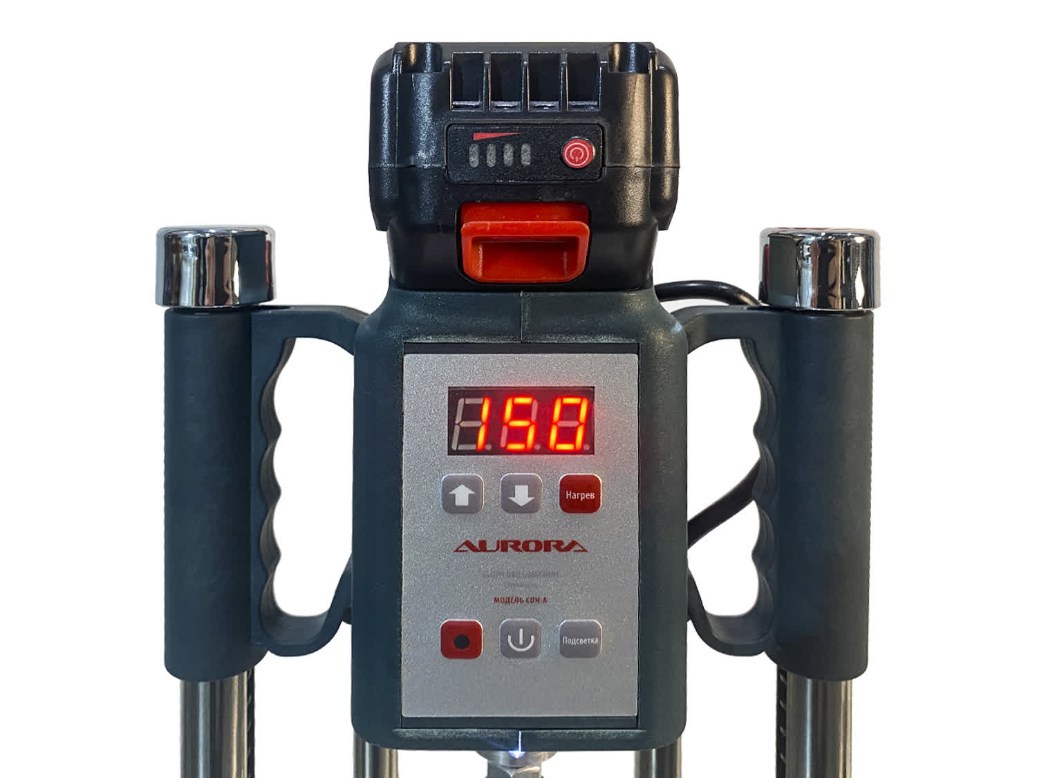 Аккумуляторный cпекатель (дырокол) с электронагревом - устройство для разметки настила Aurora CDH-A