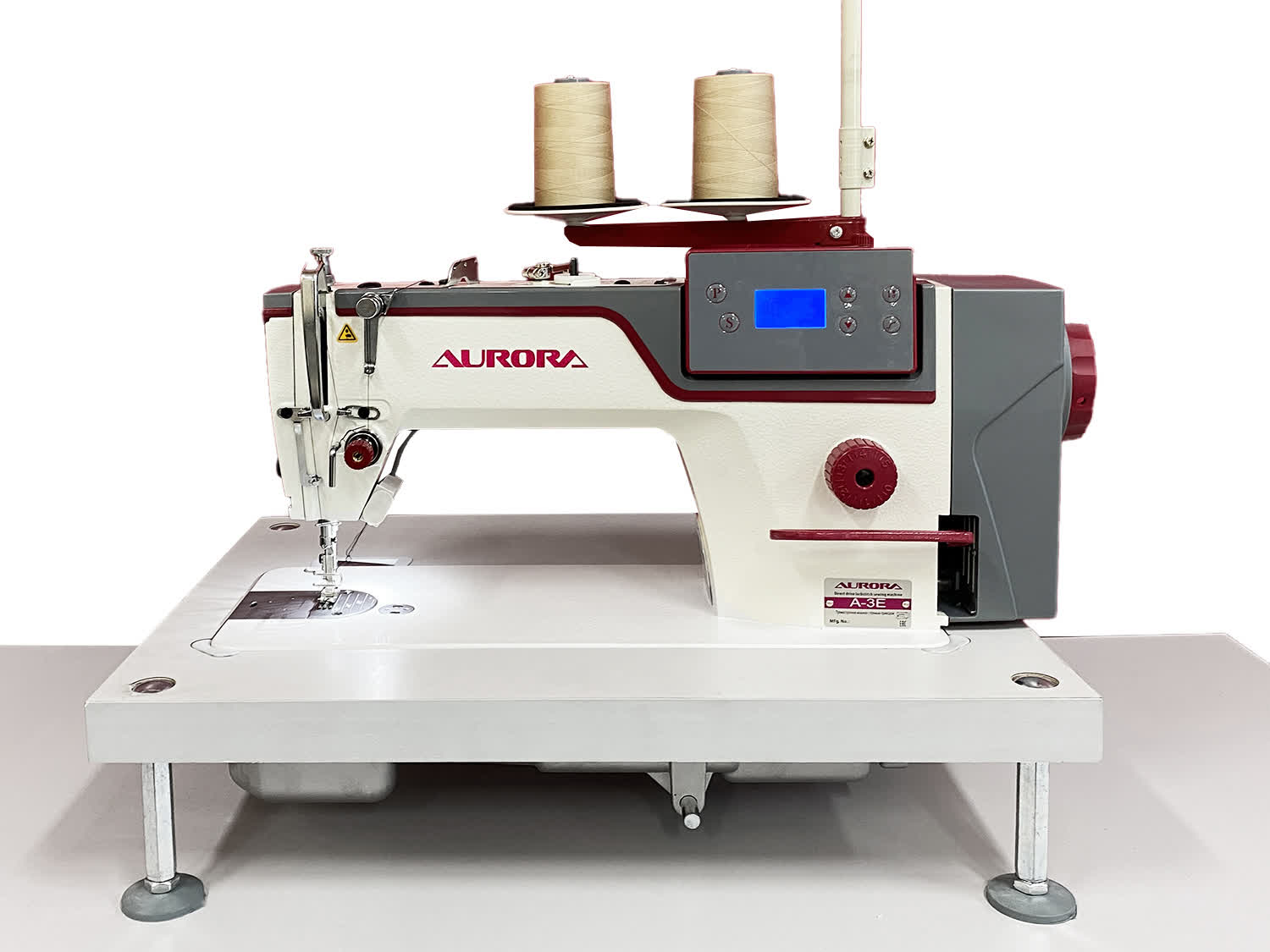 Настольная прямострочная промышленная швейная машина Aurora A-3E Home