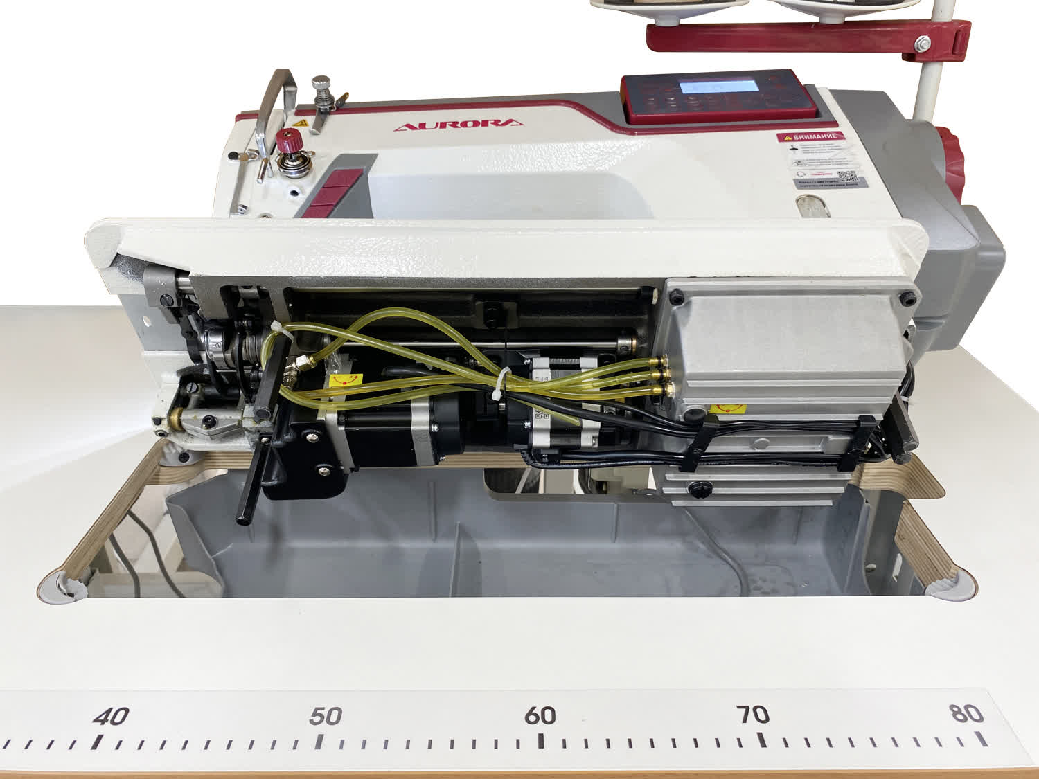 Прямострочная промышленная швейная машина Aurora A-11P PREMIUM (электронное продвижение, вылет рукава 305 мм)