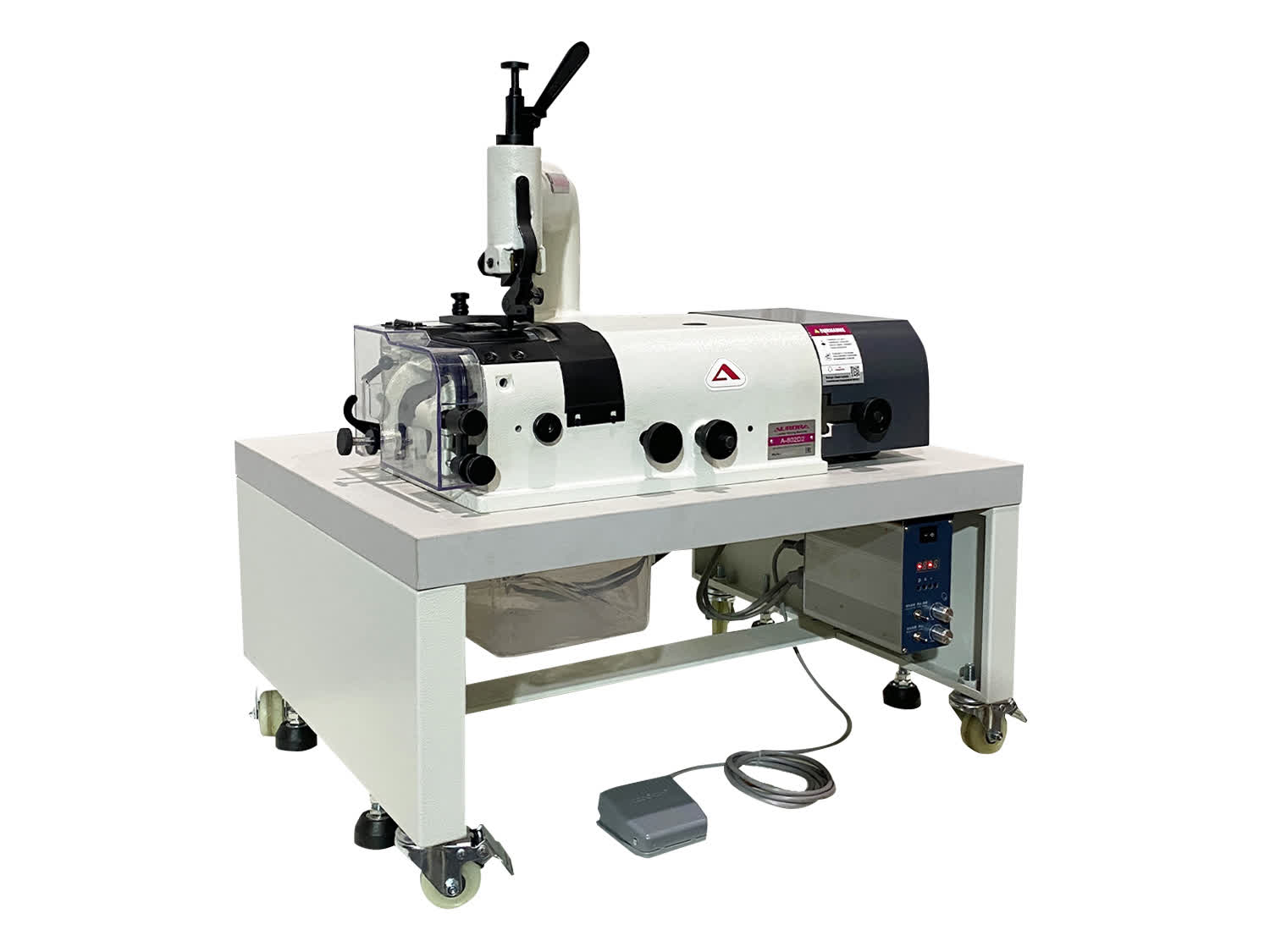 Портативная машина для спуска края кожи Aurora A-802D2 HOME (два сервомотора)