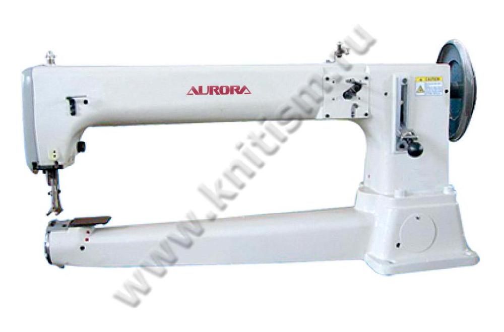 Рукавная швейная машина для сверхтяжелых материалов с двойным продвижением A-441 AURORA