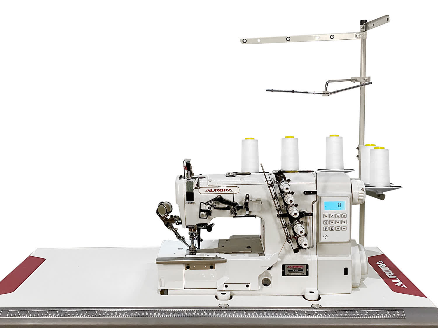Плоскошовная (распошивальная) машина Aurora A-15S (прямой привод, автоматические функции)