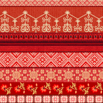 Ткань хлопок для пэчворка AU-PoSid-Str-1