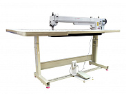 Промышленная швейная машина с шагающей лапкой и увеличенным вылетом рукава  Aurora A-0302-850-D4 с прямым приводом и автоматическими функциями
