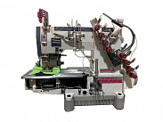 Многоигольная промышленная швейная машина (поясная машина) Aurora A-04095P-D-UT (прямой привод, автоматические функции)