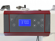 Прямострочная промышленная швейная машина Aurora S2-H для средних и тяжелых материалов (прямой привод, позиционер иглы, обрезка нити)