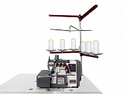 Промышленный 6-ти ниточный оверлок с автоматическим подъемом лапки Aurora E3-6PF для легких и средних материалов (прямой привод) Промышленный 6-ти ниточный оверлок с автоматическим подъемом лапки Aurora E3-6PF для легких и средних материалов (прямой привод)