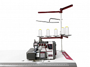 Промышленный 5-ти ниточный оверлок с автоматическим подъемом лапки Aurora E3-5PF для легких и средних материалов (прямой привод)