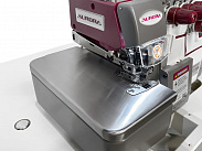 Настольный промышленный 3-х/4-х ниточный оверлок с автоматическим подъемом лапки Aurora E3-4PF Home для легких и средних материалов (прямой привод)